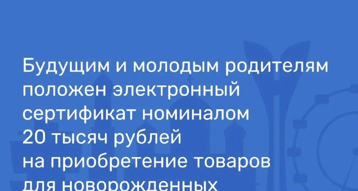 В Ростовской области электронный сертификат на 20 тысяч рублей можно потратить в «Детском мире», «Пятерочке» и Ozon